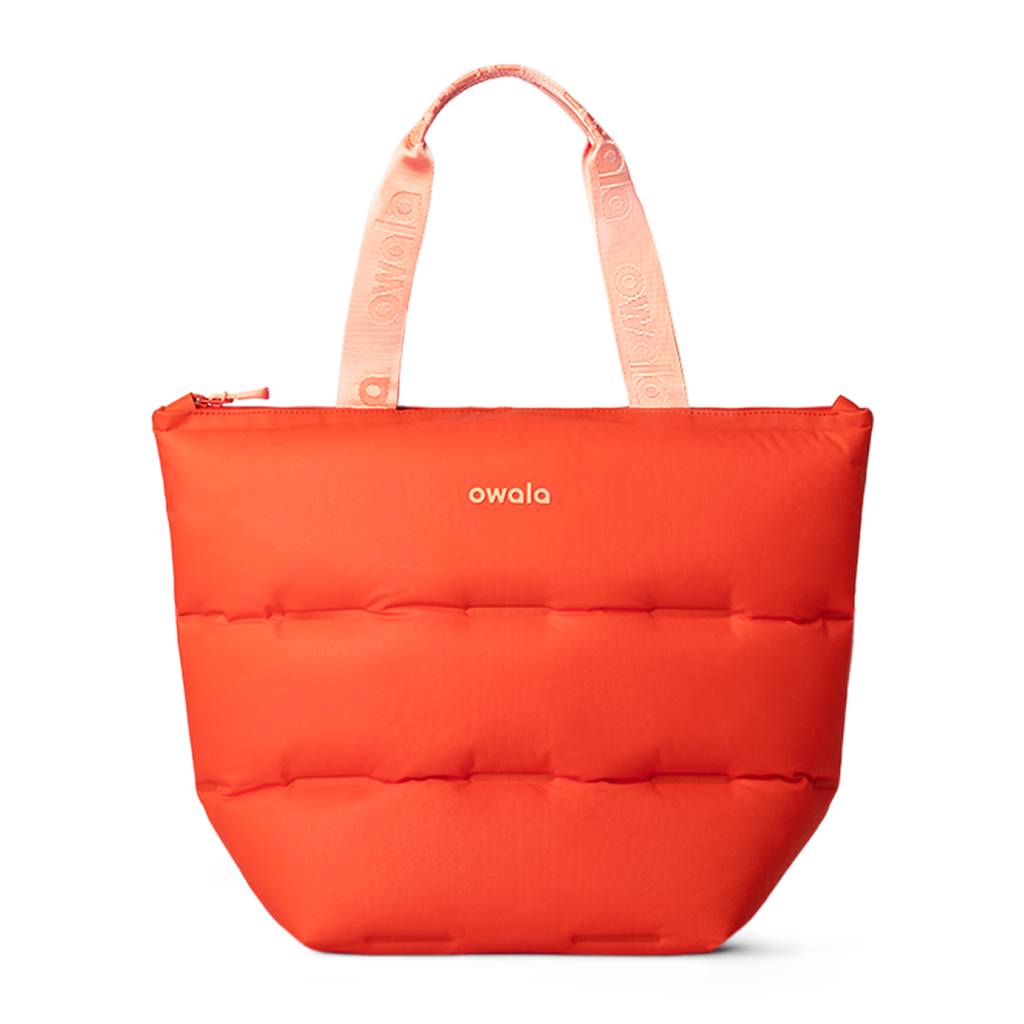 The Puffer Insulated Tote - Polyester / Fern Fresh