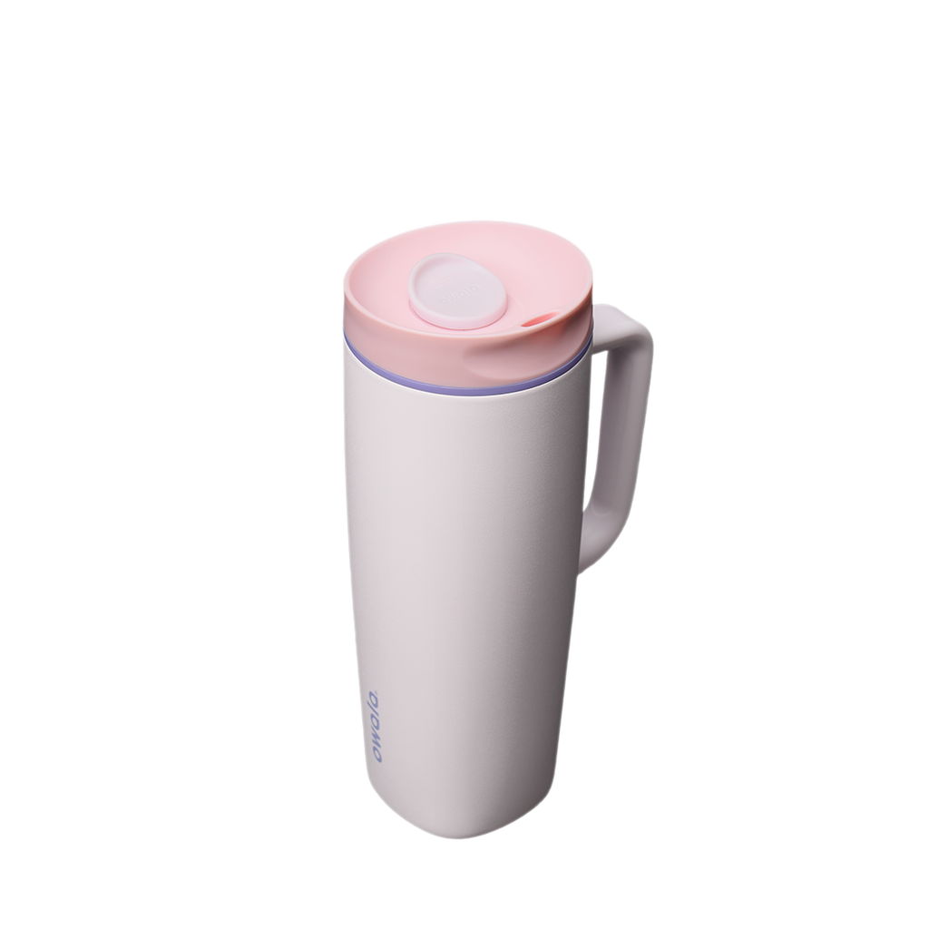 SmoothSip® Slider with Handle - Peach of Mind / 24oz / Stainless Steel