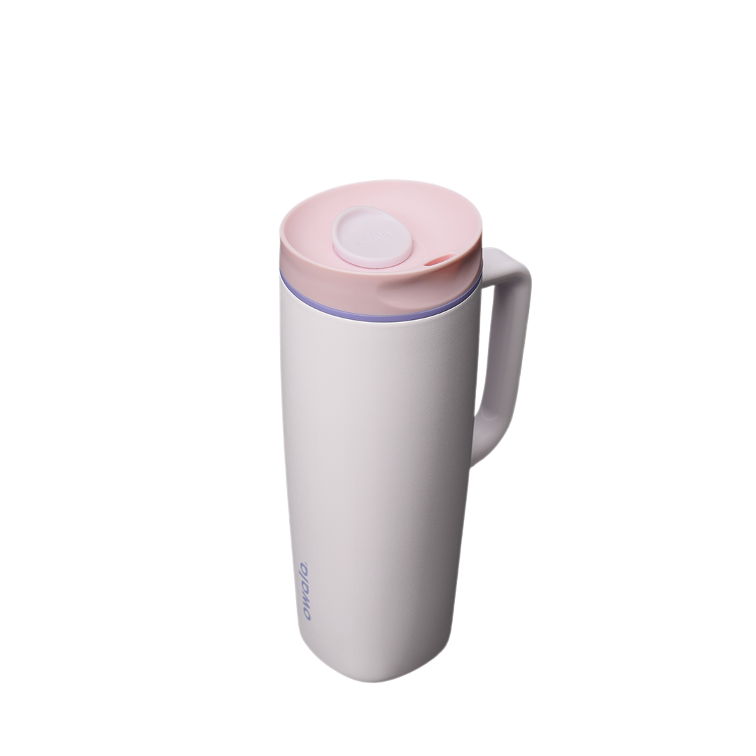 SmoothSip® Slider with Handle - Peach of Mind / 24oz / Stainless Steel